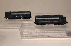 N Scale Micro-Trains 98701501 AB Diesel Locomotive Set USA United States Livery
