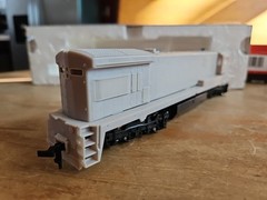 Atlas 8500 HO Scale U33C/U36C Diesel Engine Locomotive Undecorated NEW IN BOX
