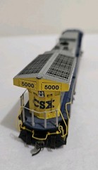 Broadway Limited Blue Line 5057 GE AC6000 CSX #5000 HO