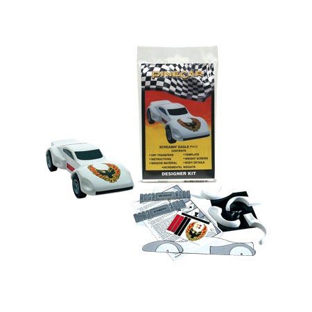 Pinecar Designer Car Kit Screamin’ Eagle PIN413