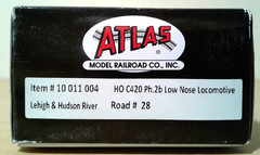 HO SCALE ATLAS GOLD ALCO C420 LEHIGH & HUDSON RIVER L&HR #28 DCC & SOUND