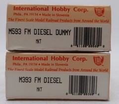 IHC M393/M593 HO Missouri Kansas & Texas FM Powered/Dummy Diesel Locomotive #321