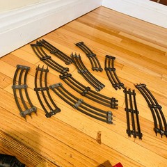 Lionel Vintage Steam Locomotive & Cars + tracks Misc Parts