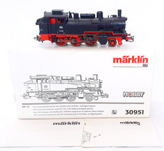 Marklin Delta Digital AC HO 1:87 German DB BR-74 STEAM TENDER LOCOMOTIVE NMIB`00