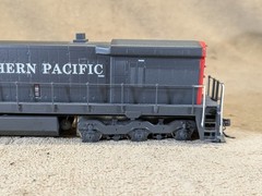 ALCO Models HO Brass D-137 G.E. U-33C Diesel Locomotive Southern Pacific #8600