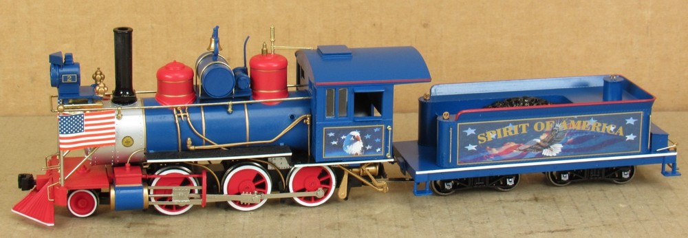 Bachmann/Hawthorne Village “Spirit of America” 2-6-0 Mogul Steam Engine On30 NOS