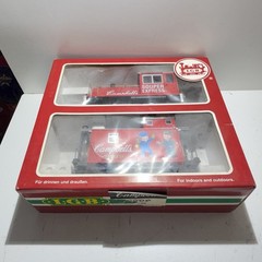 LGB #70630 G Scale Campbell Soup Locomotive Runs & Caboose Souper Express Boxed