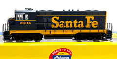 HO ATHEARN 91552 CF-7 SANTA FE # 2634 PINSTRIPE DCC QUICK PLUG EQUIPPED
