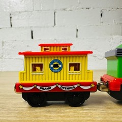 Mint Grand Opening Percy Thomas & Friends Take N Play Along Diecast Push Trains