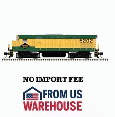 Atlas N Master Gold C424 Reading #5202 DCC Sound Diesel Locomotive N Scale