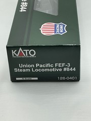 KATO 1260401 N Scale Union Pacific FEF-3 4-8-4 844 Steam 126-0401 DC LOCOMOTIVE