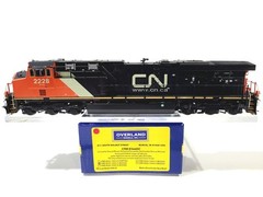 Overland OMI CN CNR GE ES44DC Canadian National #2228 HO Brass Model #AA-1264-2