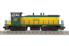 MTH 30-20951-1 RAILKING CHICAGO CNW MP15DC DIESEL LOCOMOTIVE #1306 O GAUGE NEW