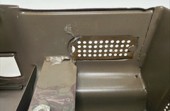 LIONEL PREWAR STANDARD GAUGE 42 ELECTRIC LOCOMOTIVE SHELL WITH TRIM – REPAINTED