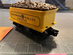 Lionel Train Redwood Valley Express FAUX WOOD LOAD TENDER from 6-1403 Set LOT J
