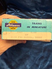 👀 Athearn HO Union Pacific 3367 ALCO PB-1 Dummy Diesel W/Original Box 👀