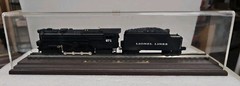 Hallmark, HO Ga. #671 Black Steam Locomotive Lionel Lines Turbine w/Case. (F18)
