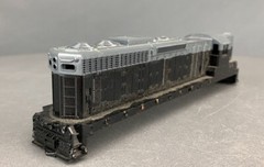 HO Atlas SD24 Locomotive Shell Black & Gray HO5407