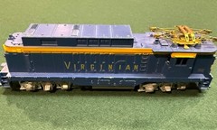 Lionel HO Virginian Rectifier Locomotive produced by Athearn in 1959