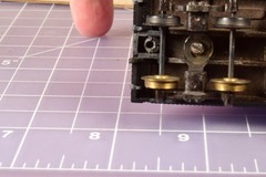 0-4-0 Steam Loco Yard Switcher, working condition, tender w/cosmetic issues VAL
