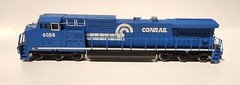 Bachmann Spectrum HO GE DASH 8-40CW Wide Cab DIESEL Conrail #6058