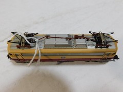 Trix Express N Scale Electric Locomotive DB 112 499-9 Yellow Red (NB)