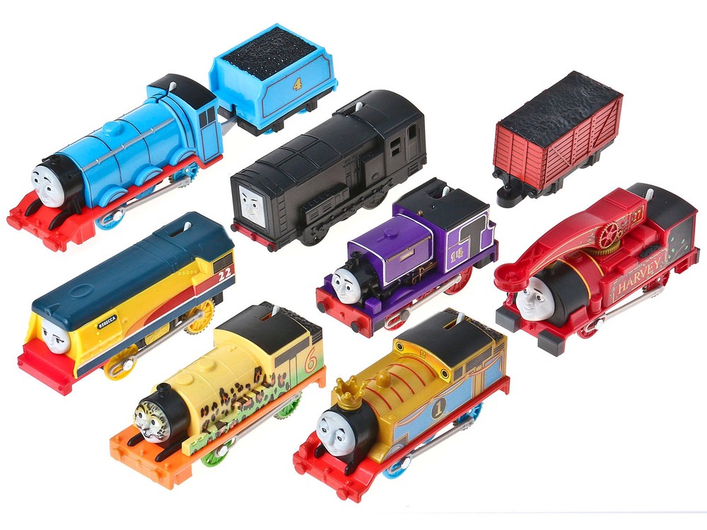 Thomas Friends TrackMaster 7 Engine Lot Tested Rare Animal Party Monkey Mania