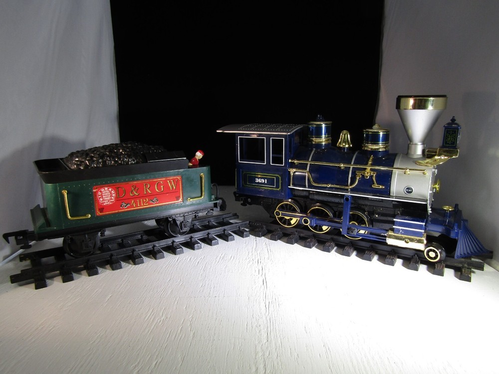 Vintage Scientific Toys Smoker Steam Engine 3691 & Tender 4112 Rio Grande D&RGW