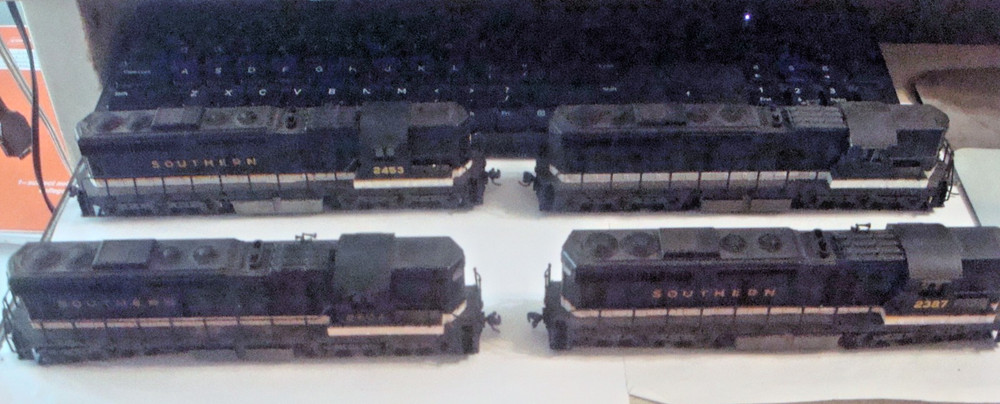 HO. VINTAGE ATLAS. SD24. SOUTHERN. ENGINES. 4 DIFFERENT ROAD NUMBERS. YOU PICK.