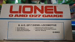 Lionel 6-8862 O Gauge Baltimore & Ohio GP7 Diesel Locomotive Tested W Orig. Box