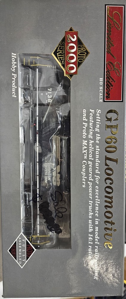 proto 2000 ho locomotive Limited Edition EMD GP 60 NS 7138 w/ Sound And DCC