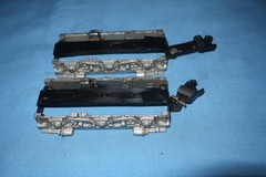 American Flyer Diesel Alco Front & Rear Side Frames w/Knuckle Couplers