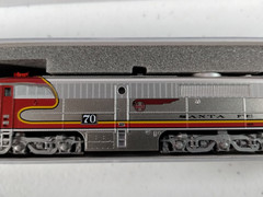 KATO 176-4120-DCC ALCO PA-1 AT&SF #70L Santa Fe Diesel Locomotive NOS