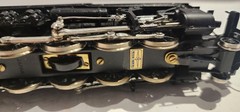 Balboa Katsumi Scale Models HO Scale Brass 2-10-2 Steam Locomotive SP #3757