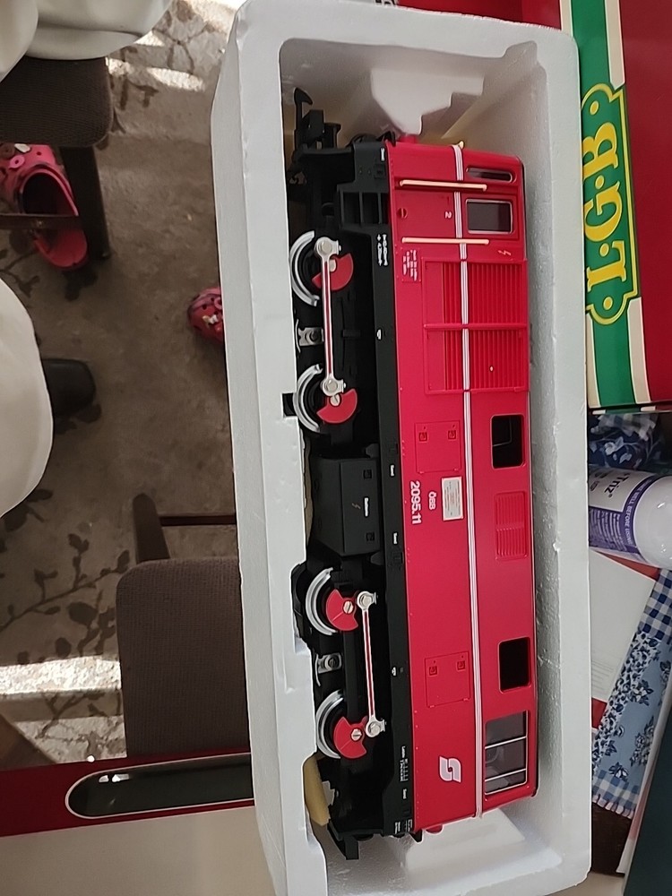 LGB #2095N DIESEL LOCOMOTIVE IN ORIGINAL BOX–MADE IN WEST GERMANY