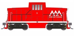 Rapido Trains 48570 HO Vermont RR GE 44 Tonner #1 w/ DC/DCC/Sound