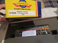 HO Athearn Genesis G1623A G1623B Bessemer Lake Erie 718-A 718-B Locomotive SET