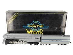 Weaver 5445 O Gauge New York Central 4-6-4 Hudson Dreyfuss Steam Engine & Tender