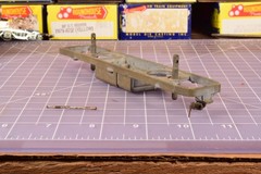 4.4 oz Band Driven diecast sled, one D/S receiver hole is slightly enlarged RCT