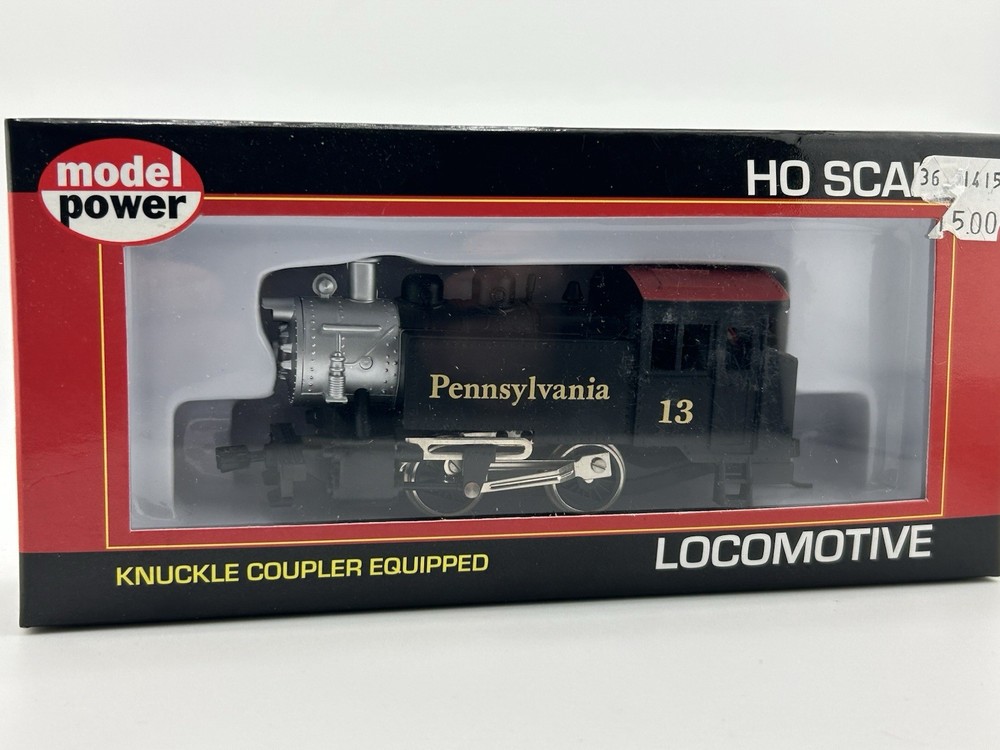 HO Scale PENNSYLVANIA 0-4-0 Tank Locomotive Model Power New in Box 96501