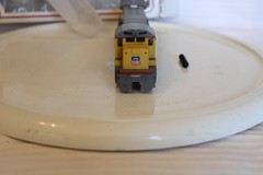 HO Scale Bachmann, Diesel Locomotive Union Pacific FOR PARTS OR REPAIR #156