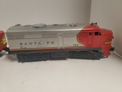 Lionel Santa Fe Alco Diesel Locomotive 218,212 O Gauge Tested Running