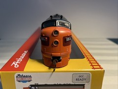 HO Scale Athearn Roundhouse Milwaukee Road F7A #109A DCC Ready TESTED
