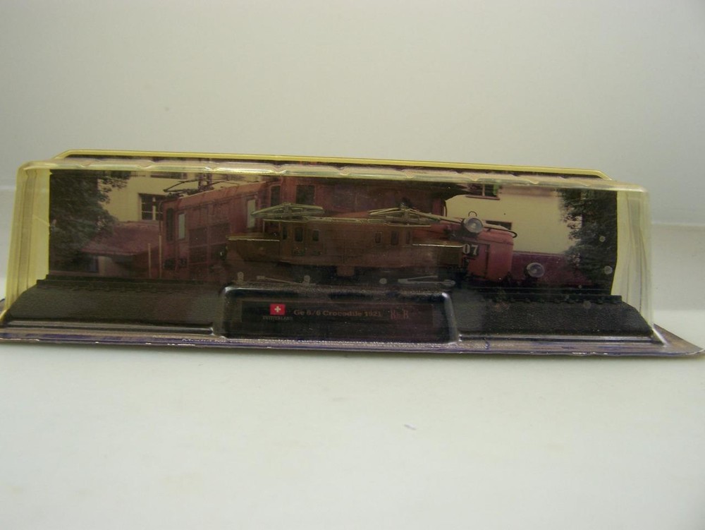 1921 boxed Ge 6/6 Crocodile locomotive N scale display model J19