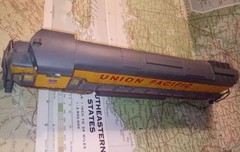 Vintage HO Gauge Union Pacific Locomotive Runs Made in Yugoslavia