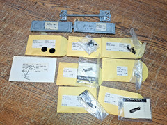 Roundhouse Ho Scale Locomotive 2-6-2 Praire Hardware & other misc. unknown parts