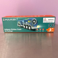 Z MAYABBO Motorized Science Fiction Train Battery Operated Engine for Wood Track
