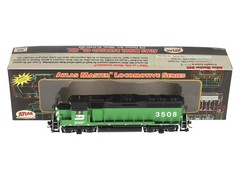 Atlas 9705 HO Scale Burlington Northern GP-40 Diesel Locomotive #3508 w/DCC EX