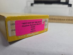 Incomplete Rail Power Products HO Scale SD40 Undecorated Shell Asis