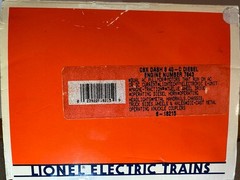 Lionel 6-18215 O Gauge CSX Dash 8 40-C Diesel Engine #7643 EX+/Original Box